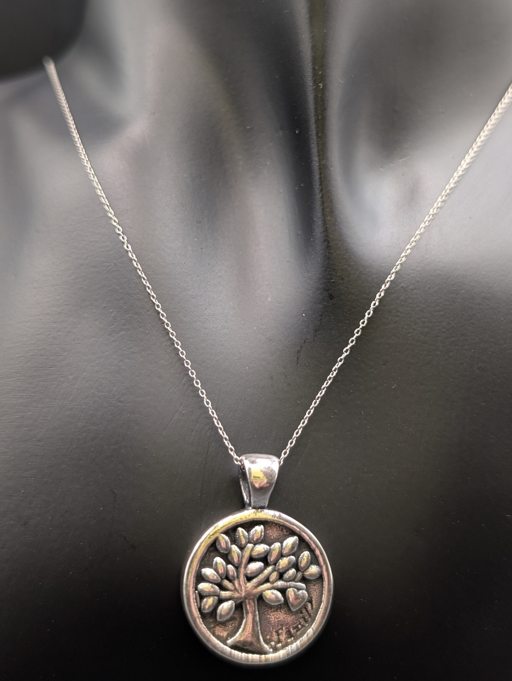 925 Sterling Silver Tree of Life Pendant Necklace